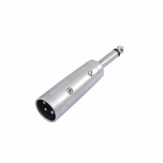 Adapter XLR(M)/Jack(M) mono